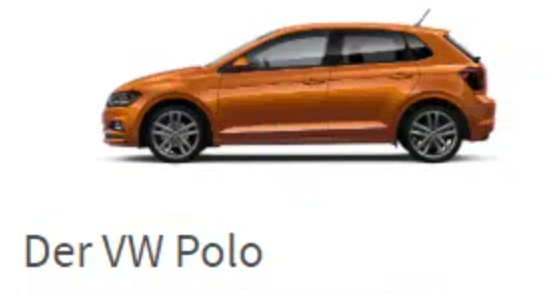 VW-Polo Geschichte